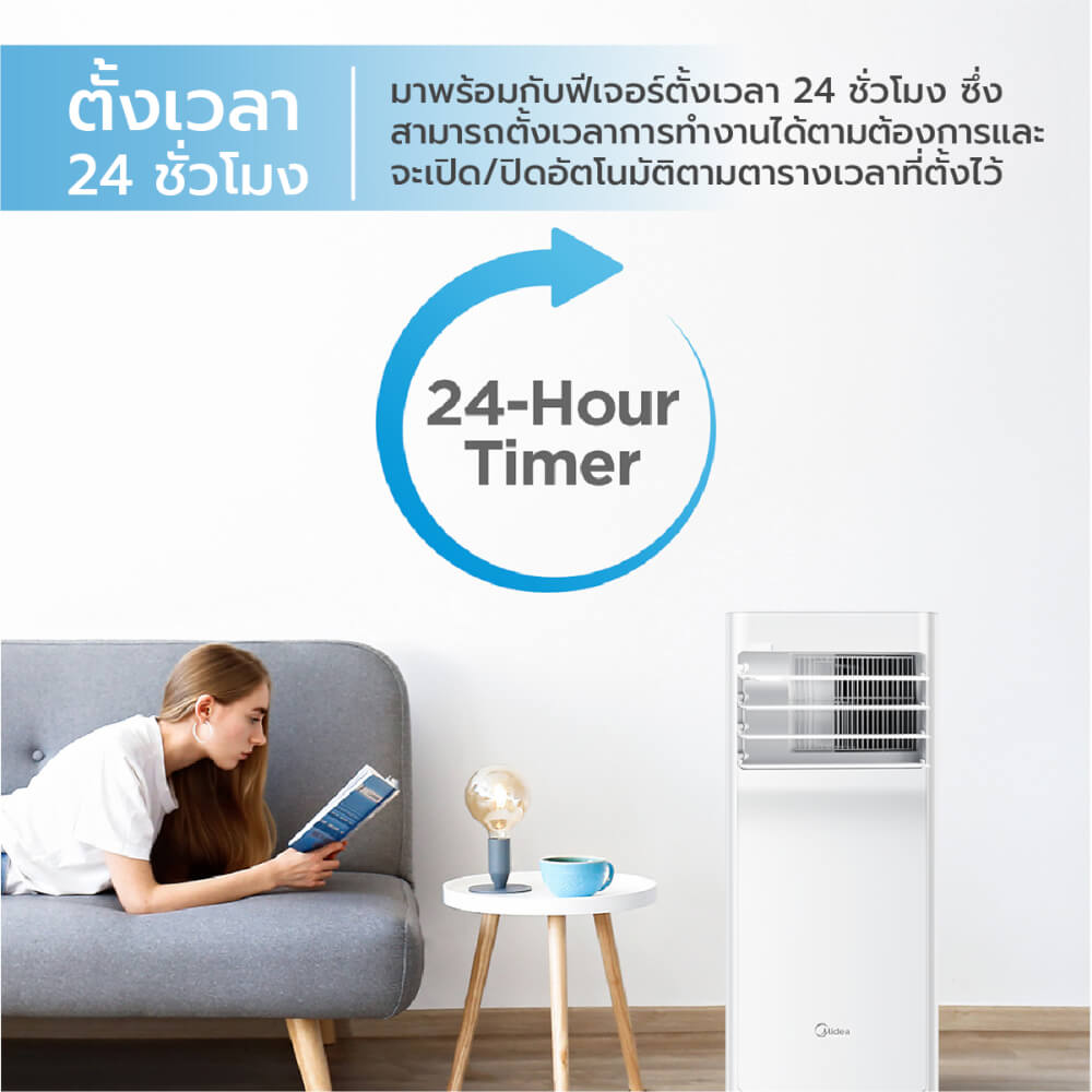 แอร์เคลื่อนที่ Midea MPPA-07CRN7 7000 บีทียู_7